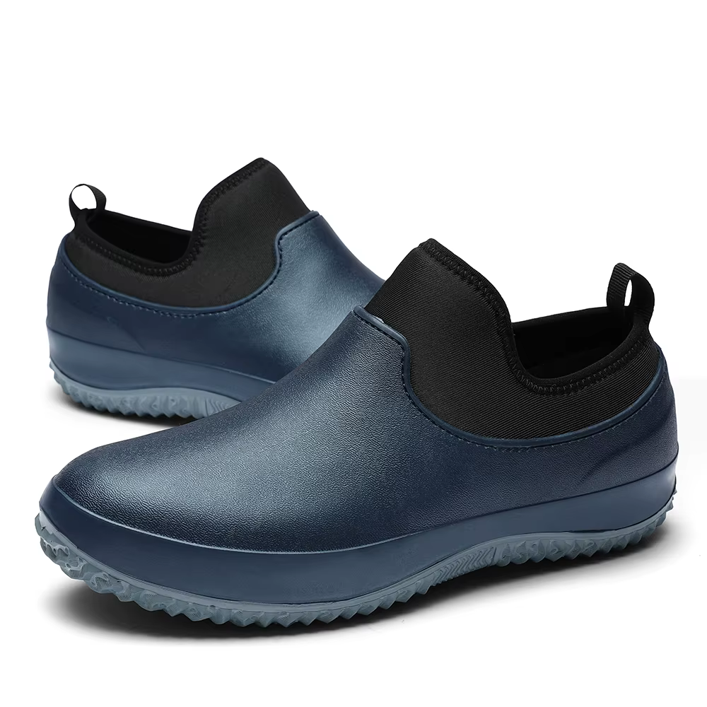 Chaussures de Chef de travail antidérapantes, mocassins décontractés, imperméables, résistants à l'huile, plates de cuisine, chaussures de Restaurant, mocassins médicaux Zapatos