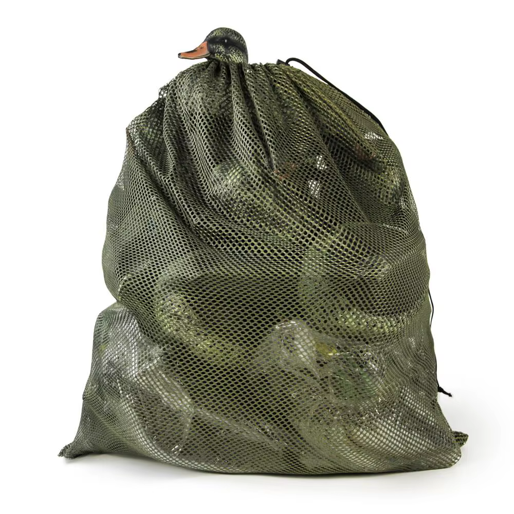 GUGULUZA-Poudres de chasse pour faux canard, dinde, leurre de sauvagine, sac en maille, transport de marllard, nouveau, 2 pièces