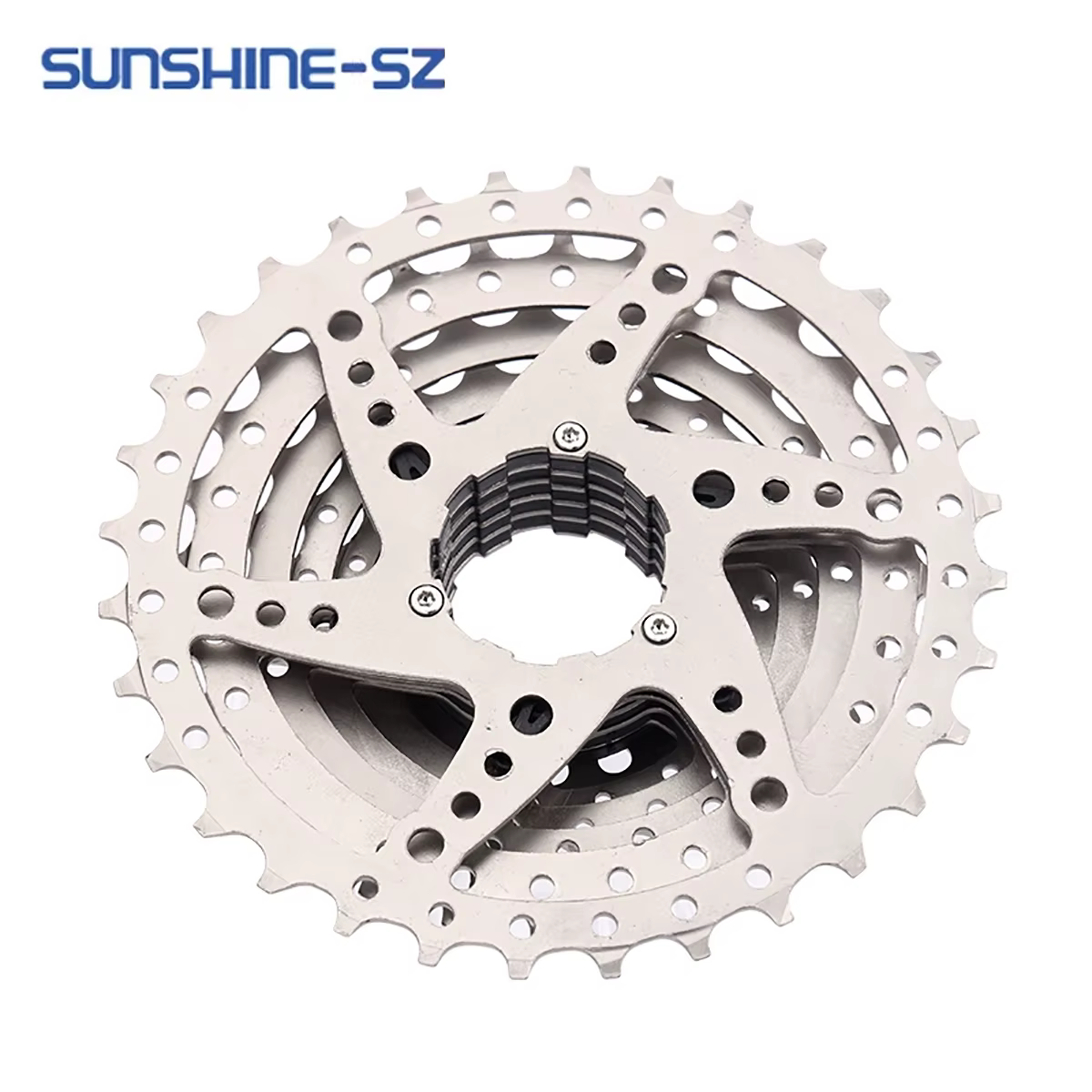 SUNSHINE 8/9/10/11/12 vitesses Cassette de vélo de route 11V 23T/25T/28T/30T/32T/34T/36T roue libre de vélo K7 10S volant d'inertie pour SHIMANO HG