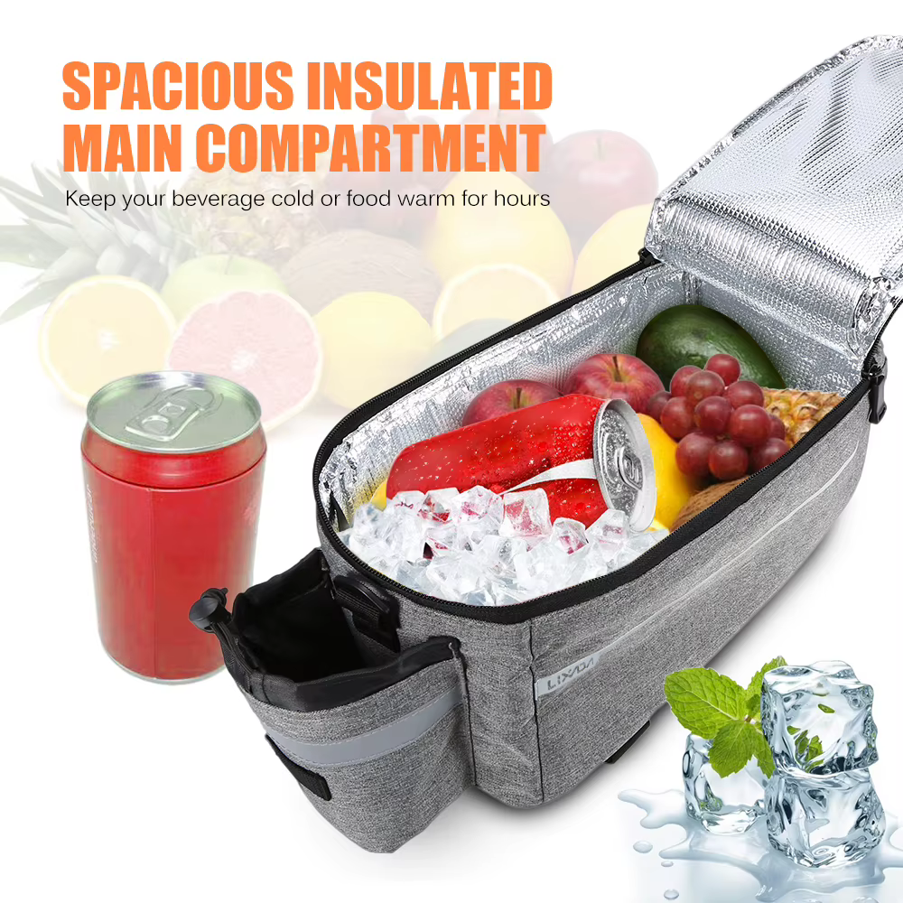 Sac isotherme pour coffre de vélo