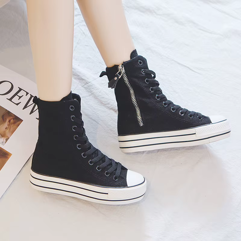 Femmes toile chaussures chaussures de marche décontractées femmes baskets chaussures plates classiques Zapatillas Mujer femme vulcaniser chaussures baskets