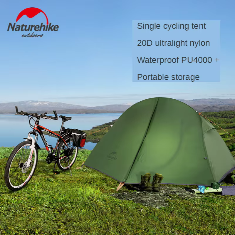 Natureifa-Tente de camping ultralégère verte