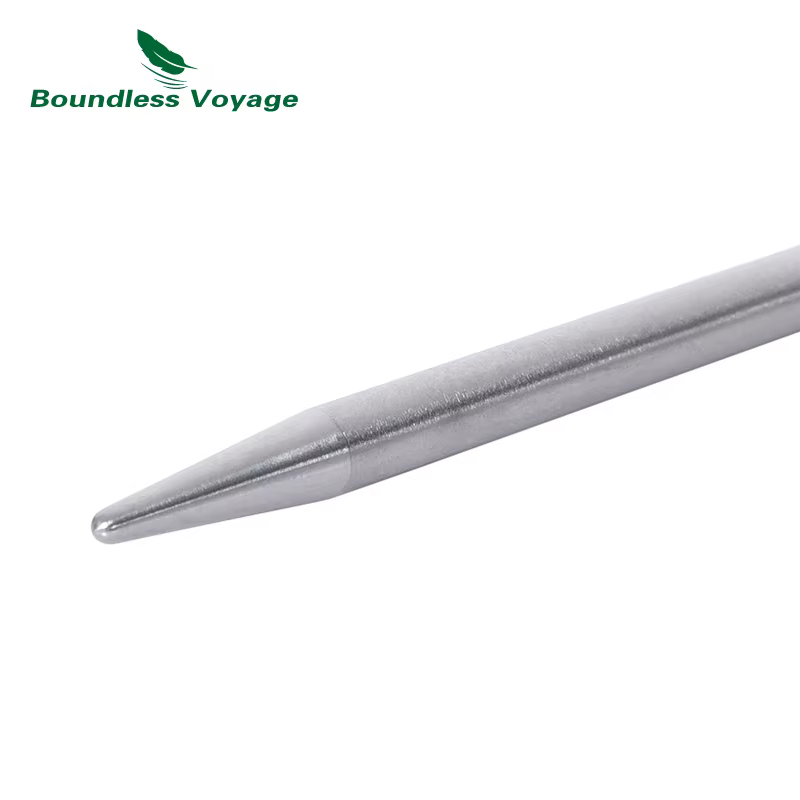 Boundless Voyage-Piquets de tente de camping en titane