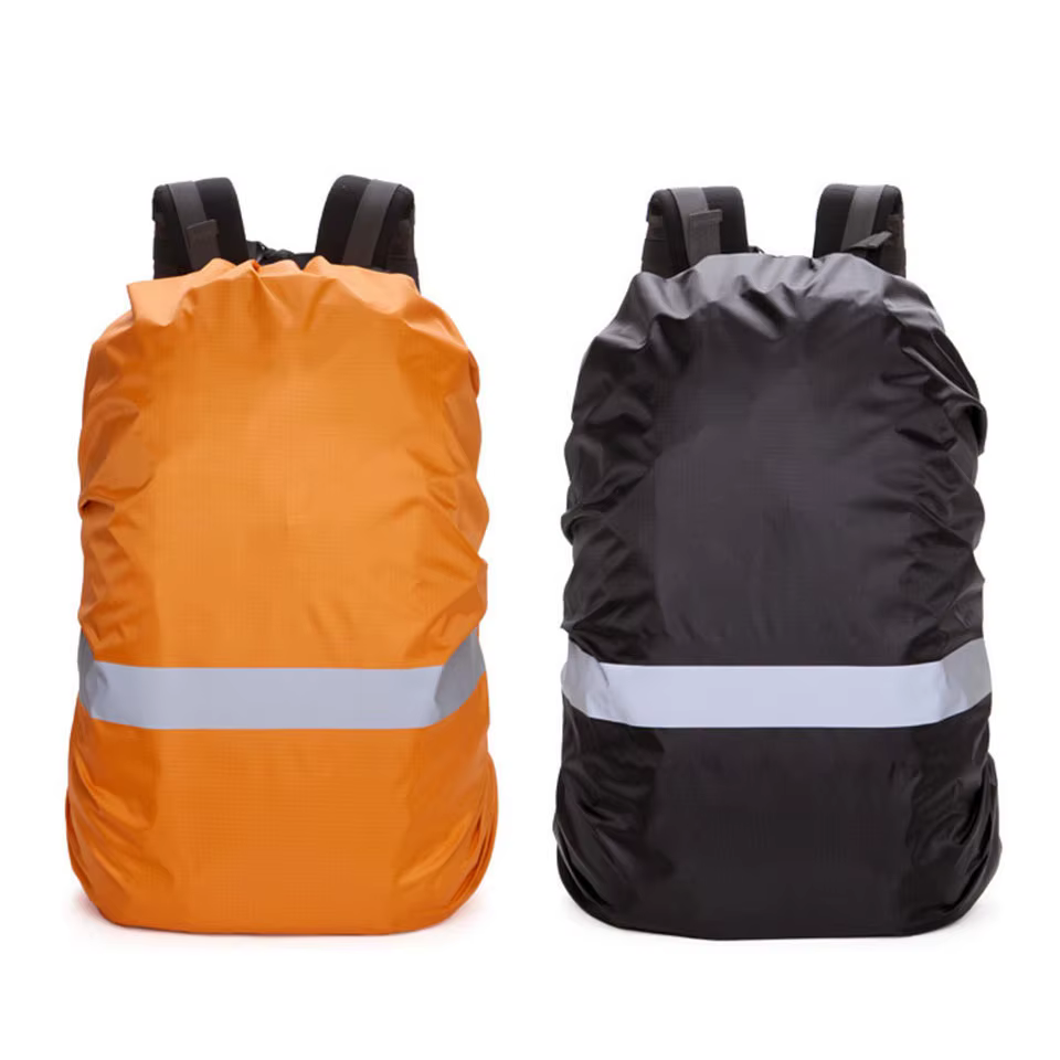 Housse de pluie réfléchissante sac à dos 20L 35L 45L 60L sac étanche camouflage tactique Camping en plein air randonnée