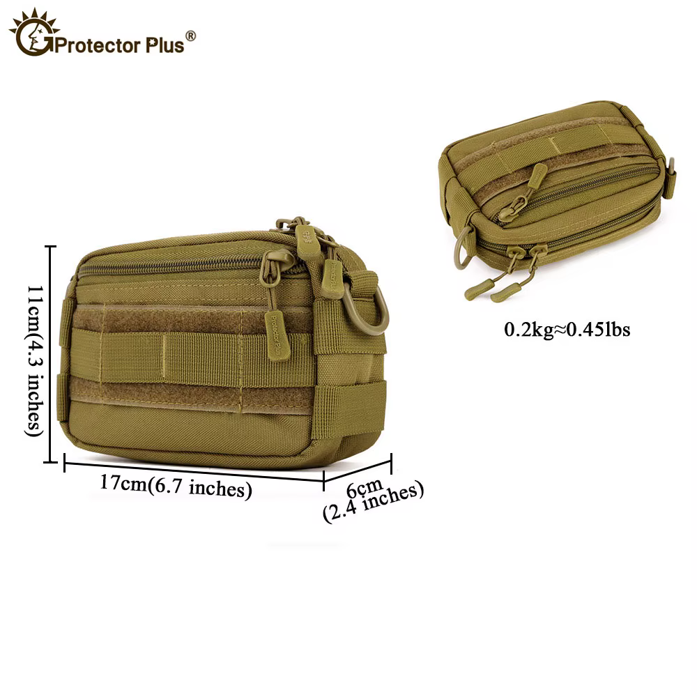 Pochette MOLLE utilitaire militaire tactique, sacoche de Sport de plein air, sac de ceinture militaire, sac pour randonnée Trekking