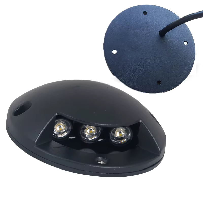 Spot lumineux LED encastrable dans le sol, imperméable conforme à la norme IP67, éclairage d'extérieur, luminaire de paysage, idéal pour un jardin, un sentier ou une cour, dc 12v, AC85V-265V, 2/3/4W