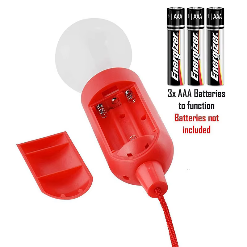 Lampe LED Portable à cordon coulissant