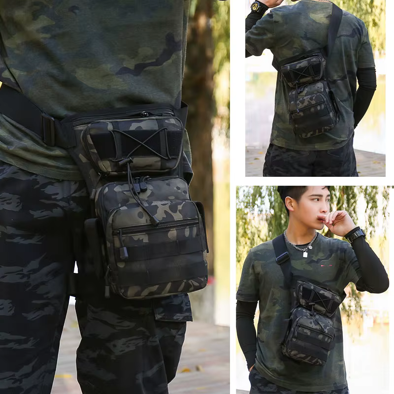 Sac de jambe à la taille pour homme