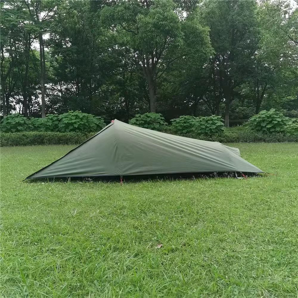 Tente de bivouac personnelle pour une personne, légère, tente pour une personne avec sac de transport, tente tunnel, pluie, 1.3kg