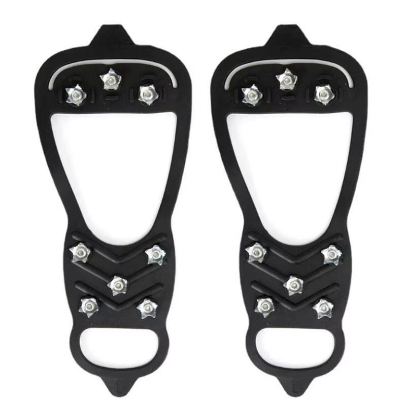 1 paire de crampons d'escalade professionnels à 8 pointes