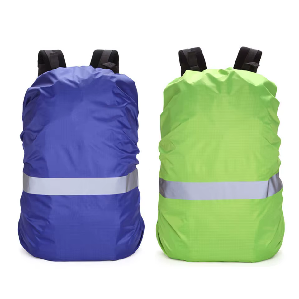 Housse de pluie réfléchissante sac à dos 20L 35L 45L 60L sac étanche camouflage tactique Camping en plein air randonnée