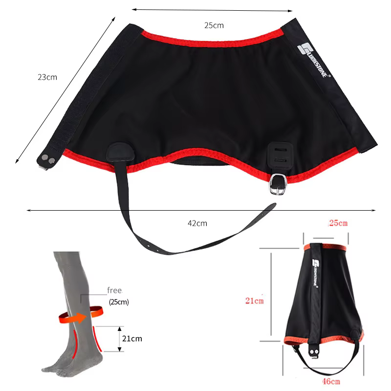 Guêtre de course basse élastique d'extérieur