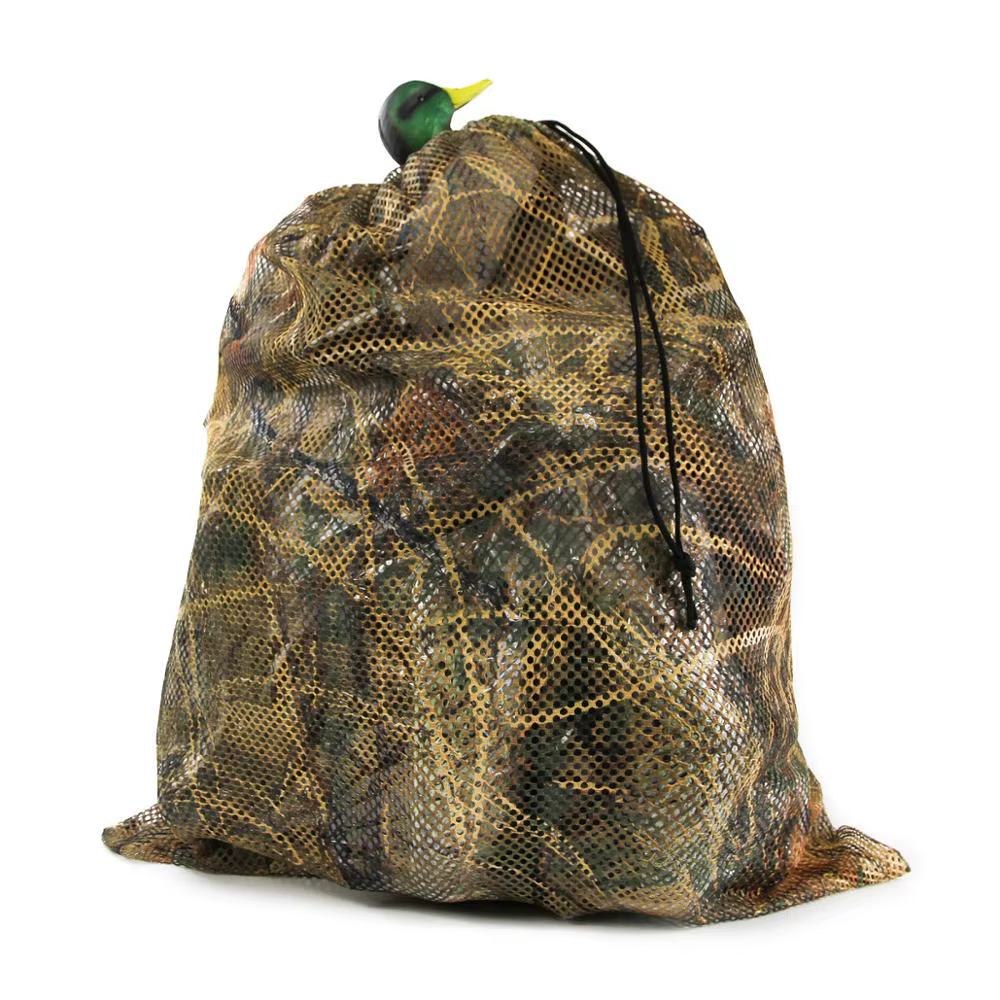 GUGULUZA-Poudres de chasse pour faux canard, dinde, leurre de sauvagine, sac en maille, transport de marllard, nouveau, 2 pièces