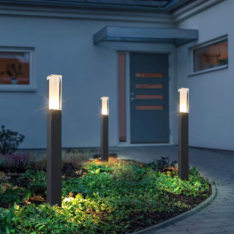 Lampe de jardin LED extérieure 10W AC12V, nouveau style, étanche IP65, en aluminium, pour allée, pelouse, paysage, AC110V 220V