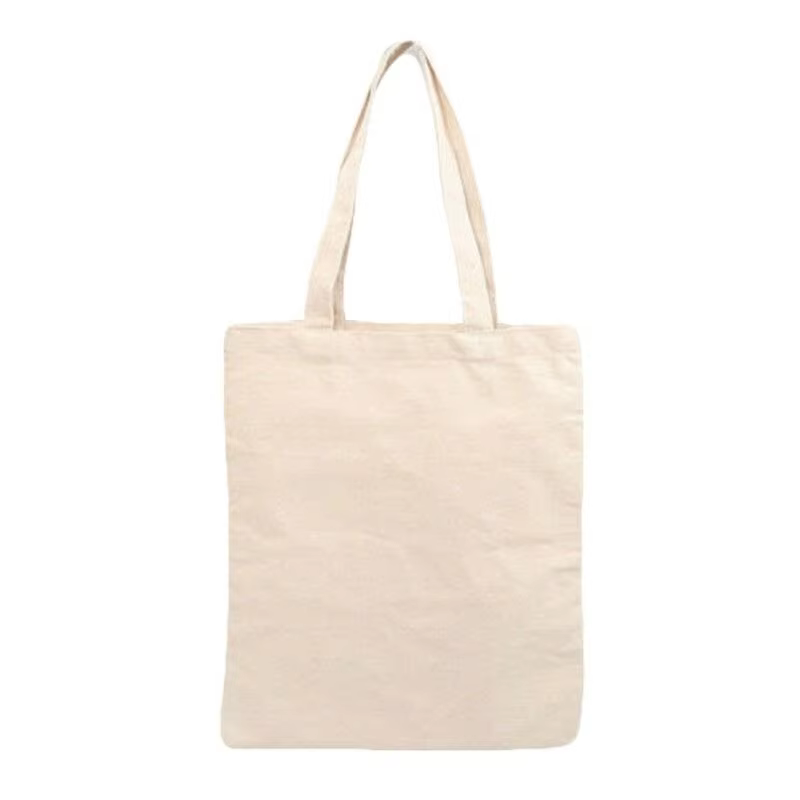Sac fourre-tout en toile de coton de grande capacité