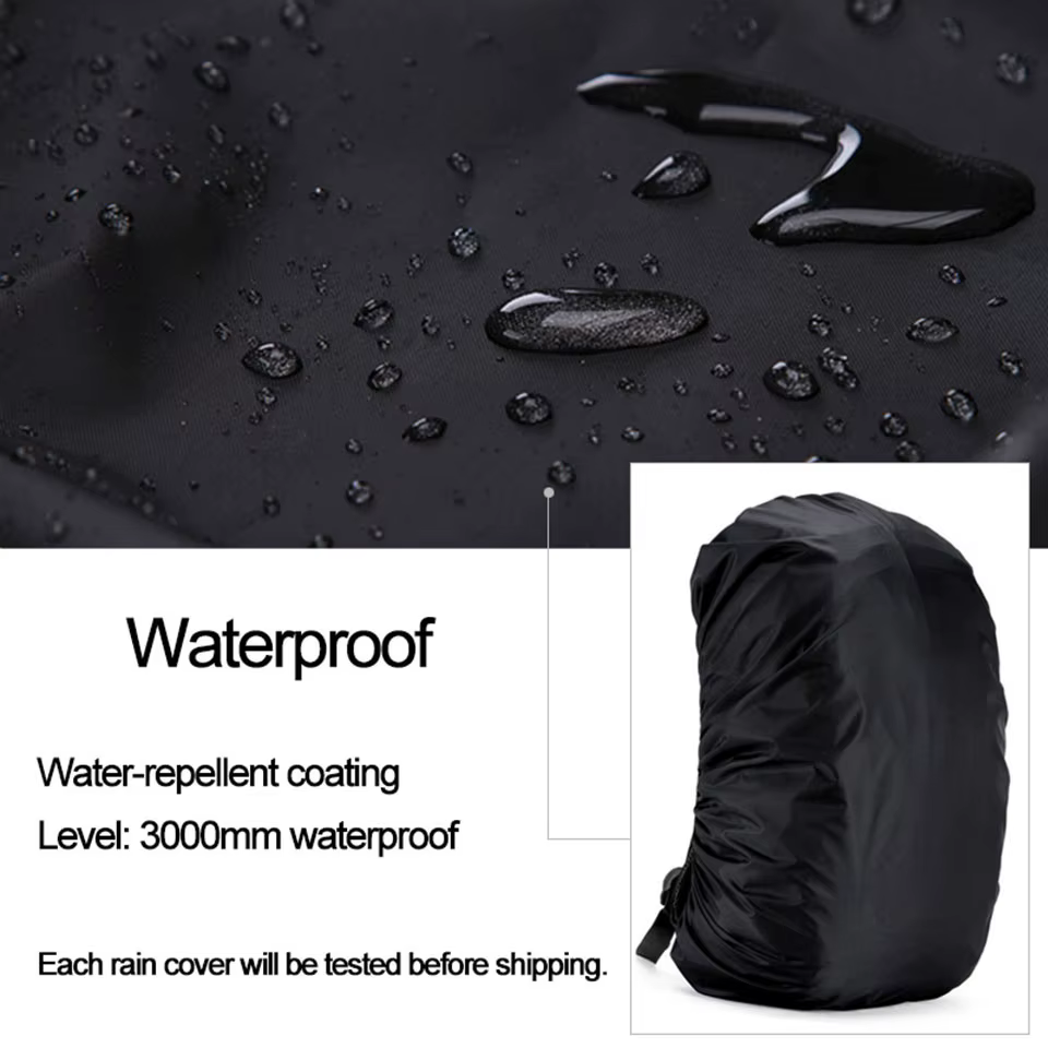 LOOGDEEL sac à dos pratique bouclier de pluie Camping en plein air randonnée sac à dos housse de protection étanche à la poussière sac protégé au soleil