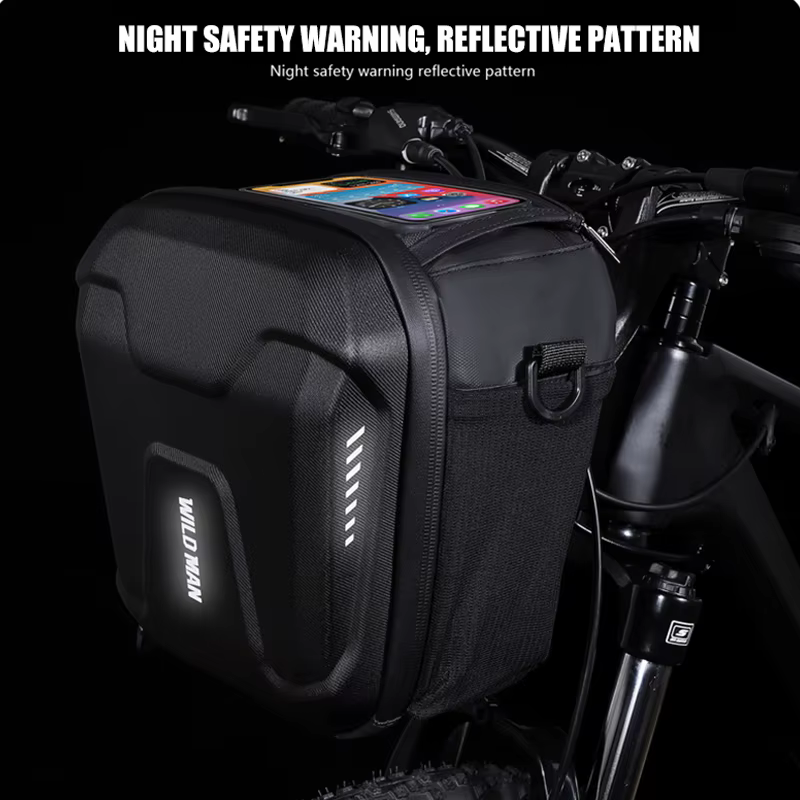 WILD MAN-Sac de guidon de vélo GS9
