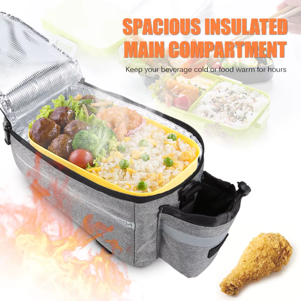Sac isotherme pour coffre de vélo
