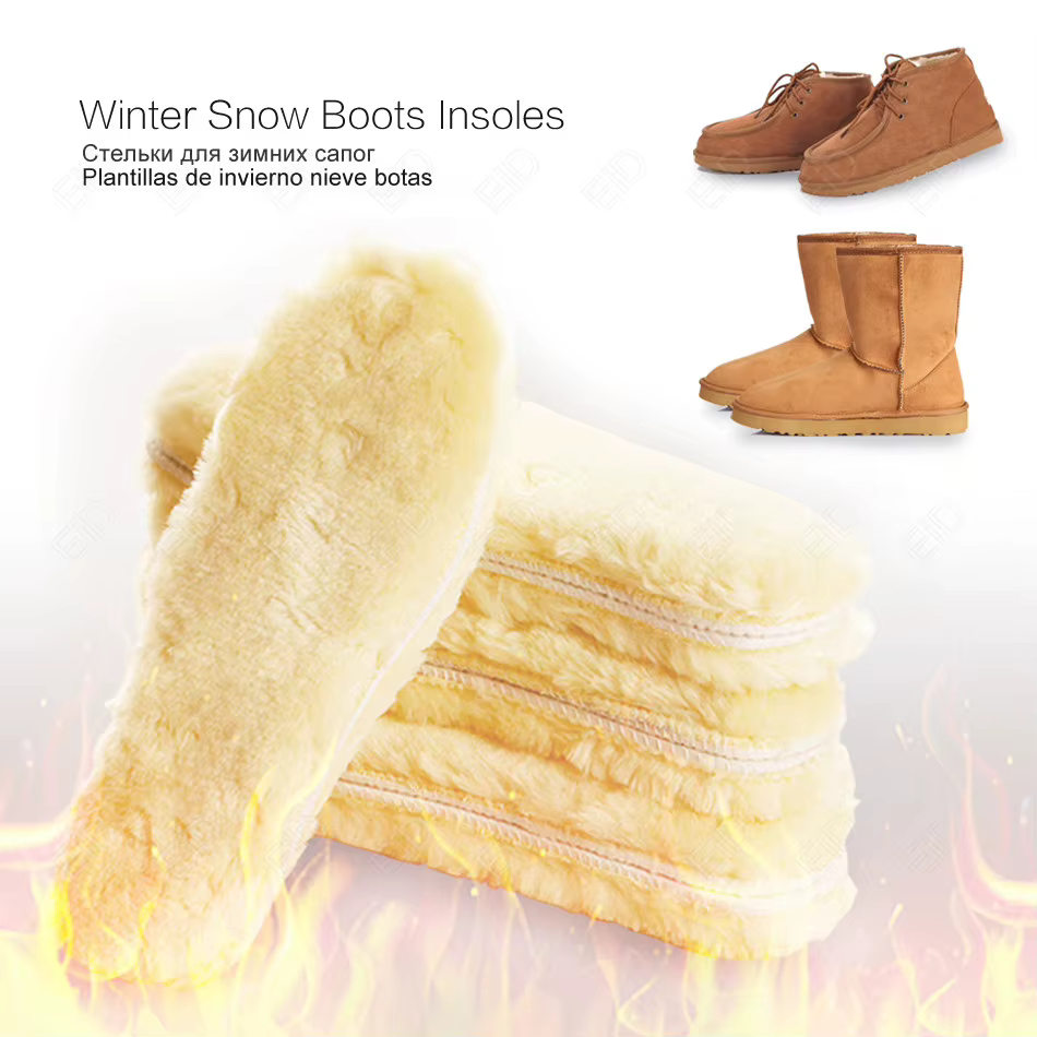 Semelles thermiques chauffantes pour les pieds