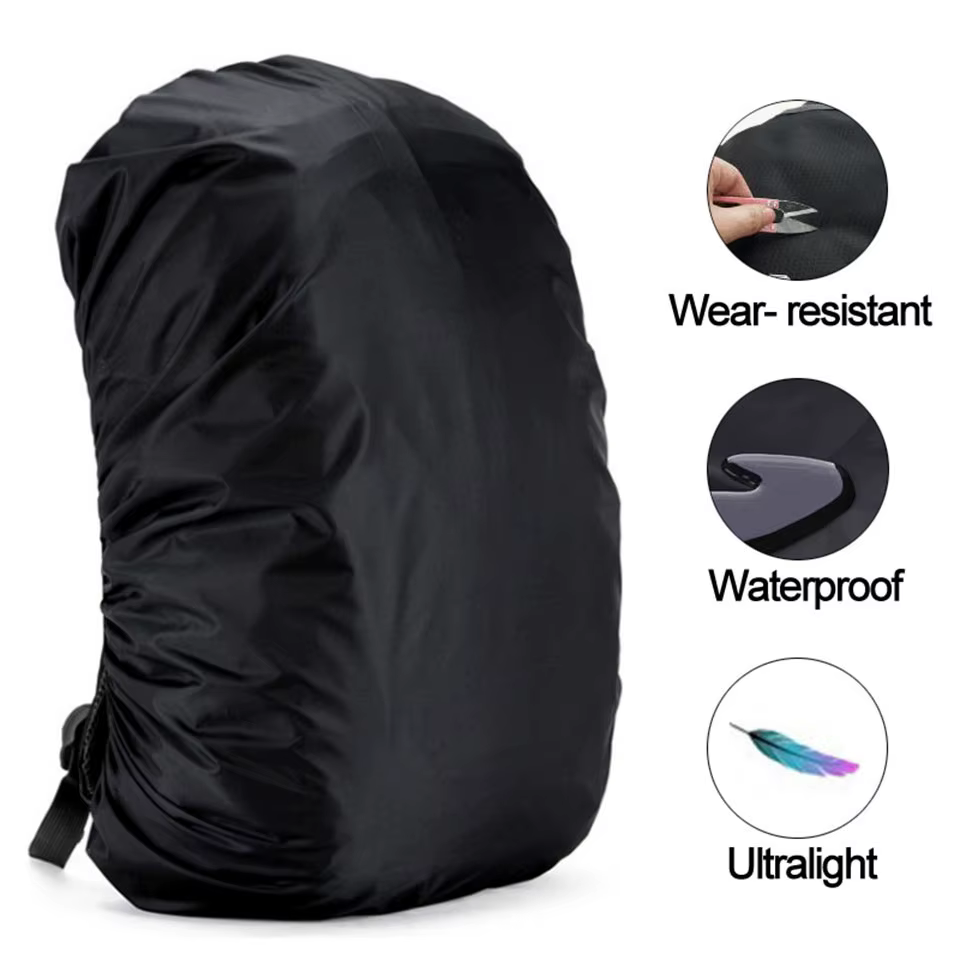 LOOGDEEL sac à dos pratique bouclier de pluie Camping en plein air randonnée sac à dos housse de protection étanche à la poussière sac protégé au soleil