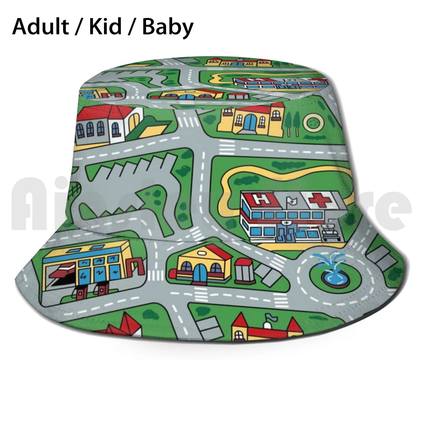 Car City Carpet Road Lea 90S Toy