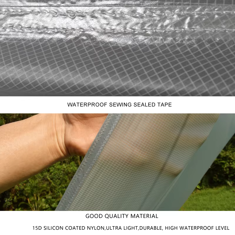 Bâche de tente ultralégère imperméable en Nylon