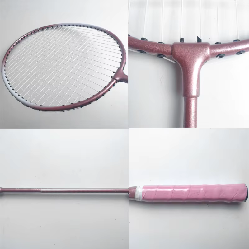 Ensemble de raquettes de badminton et sac de transport, accessoire de sports d'intérieur et d'extérieur, T8, 2 pièces