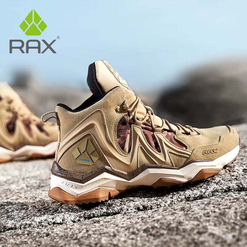 RAX – chaussures de randonnée en cuir pour homme et femme