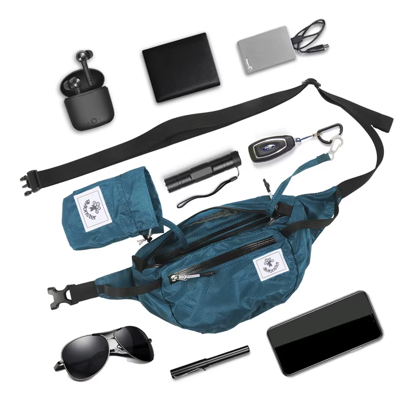Sacs de taille de randonnée portables