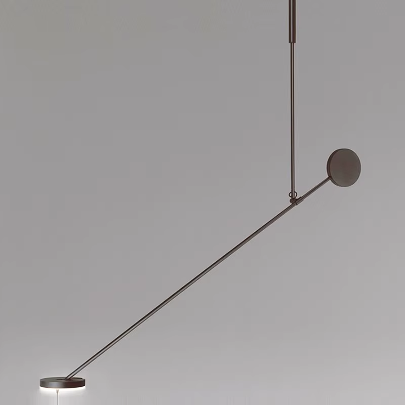 Lustre à bras long rotatif à LED réglable, lampe de face créative, chambre à coucher, salle à manger, salon, designer minimaliste