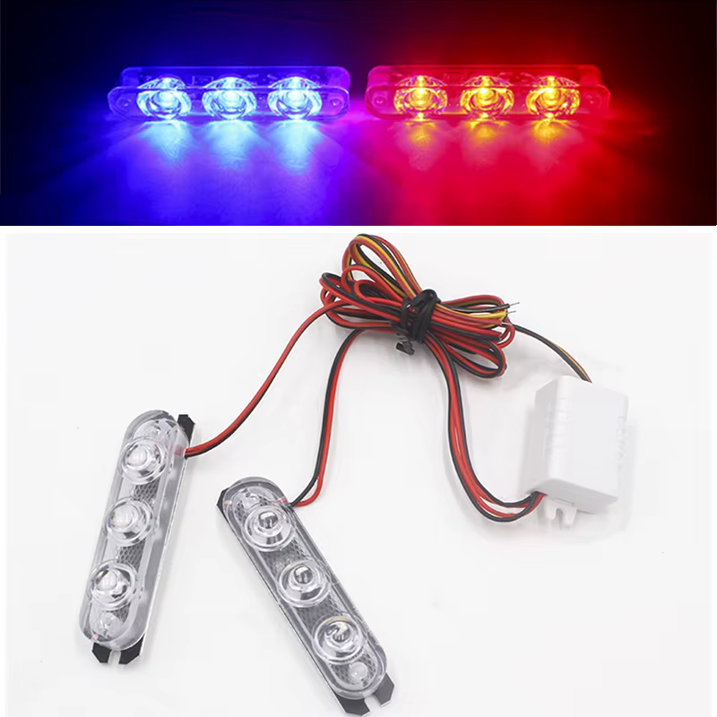 1 paire de lumières de Police