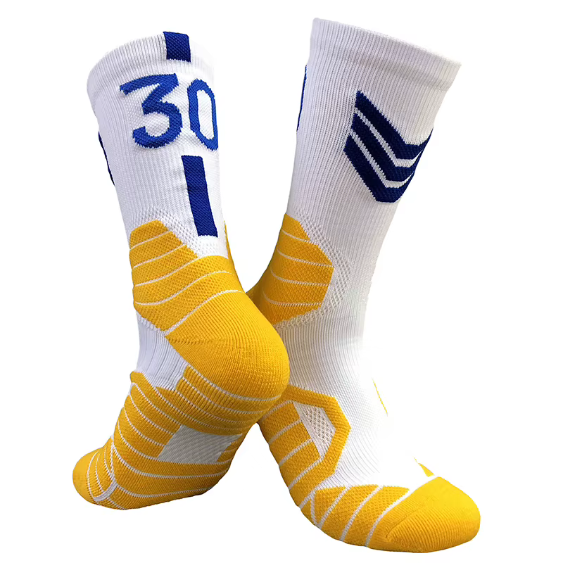 Tatum vert blanc BOS joueur de basket-ball étoile épais Sport équipage homme chaussettes numéro numérique No0 zéro Point garde Golden State équipe américaine