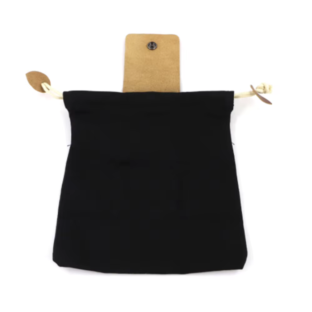 Nouveau sac de recherche de nourriture de randonnée en plein air Portable pochette de cueillette de fruits pliable Berry Puch stockage cuir Bushcraft sac en toile Camping