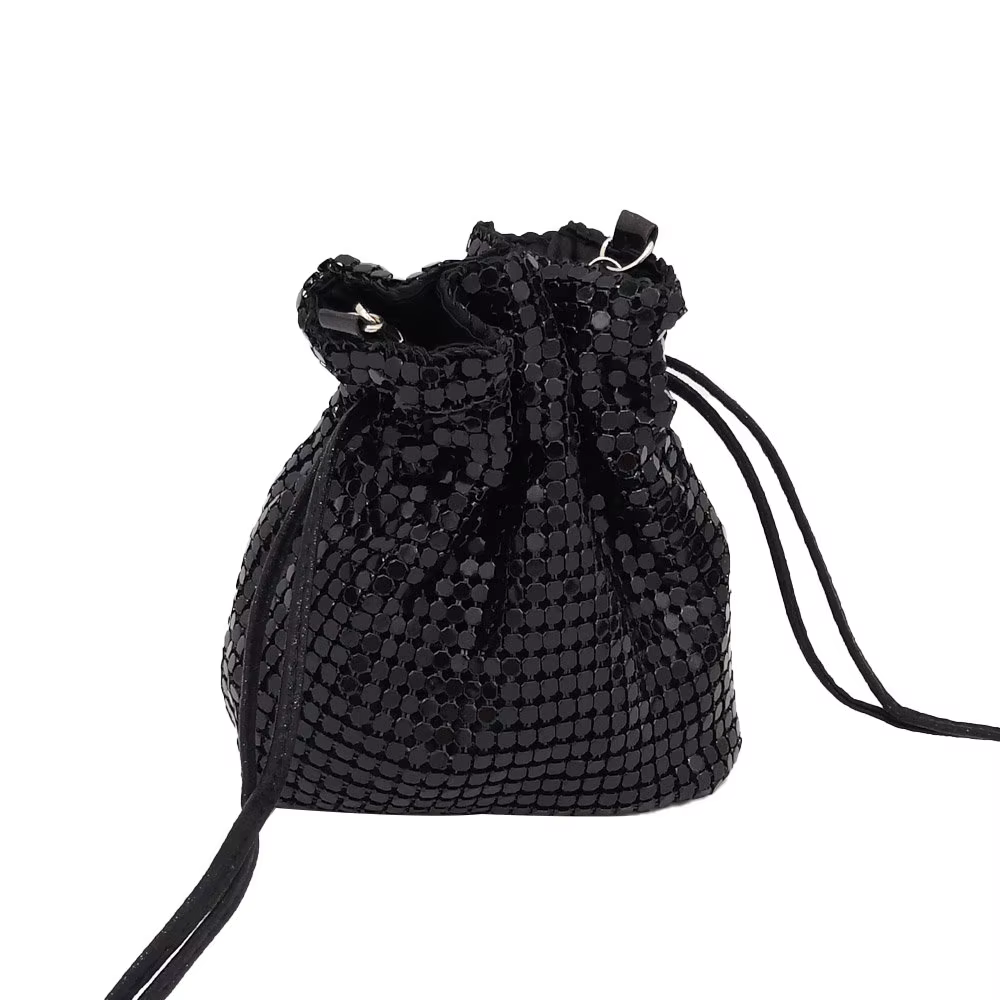 Boutique De FGG-Sac à main de soirée en aluminium pour femme