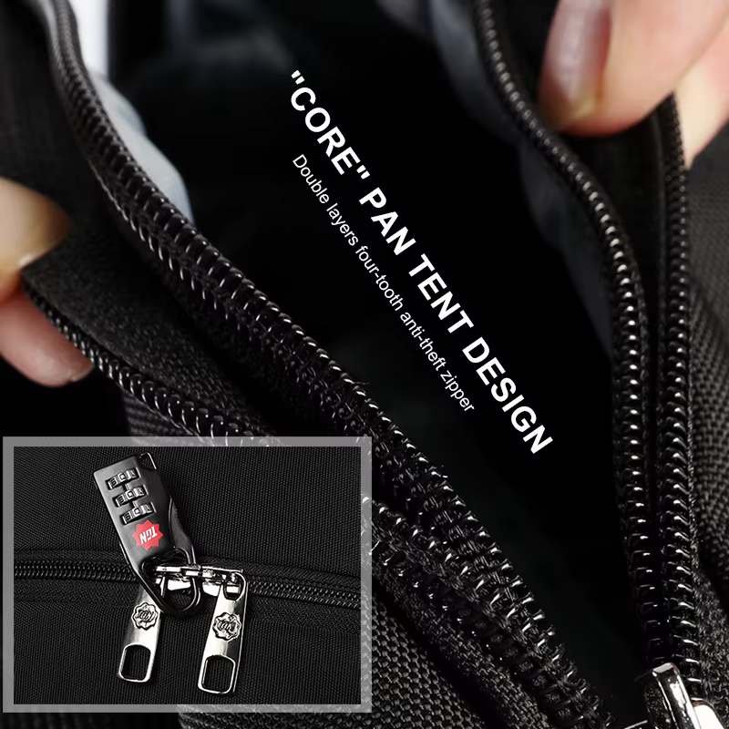 Sac à dos étanche pour ordinateur portable pour homme, sac de voyage pour l'école, port de chargement USB 4,0 A, garantie à vie, 15.6, 17 pouces