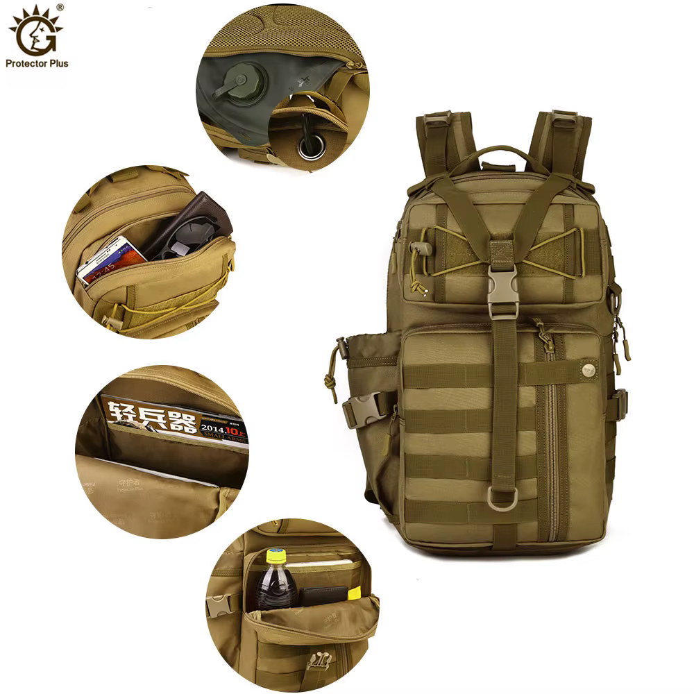 30L sac à dos tactique extérieur 900D imperméable en Nylon chasse Camping multi-usages Molle randonnée voyage sac de Sport