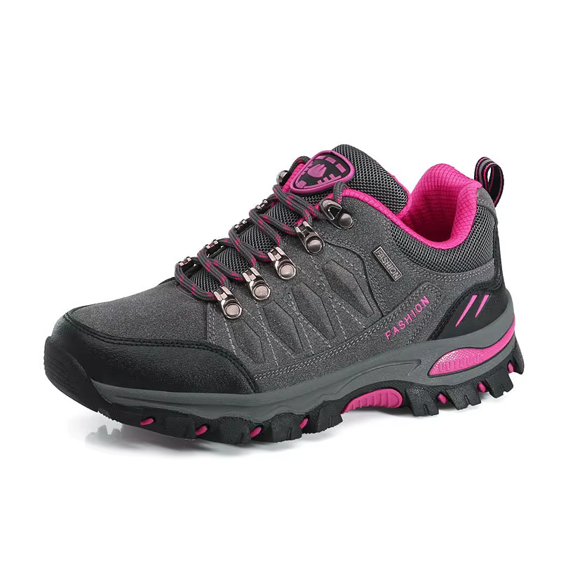 Femmes chaussures de randonnée en plein air trekking sport escalade Camping bottes antidérapant imperméable marche Jogging formateurs baskets à lacets