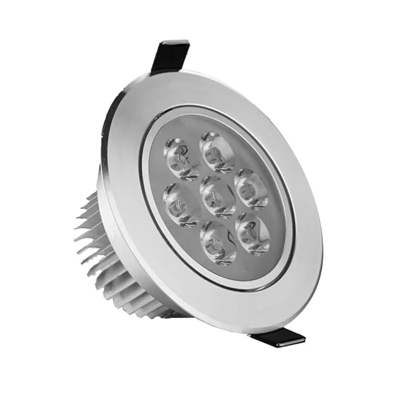 LED Downlight Dimmable 3W 5W 7W 9W 12W Spot encastré plafonnier lumière 220V 110V éclairage domestique pour cuisine salon salle de bains