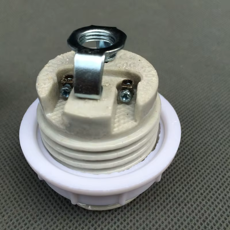 Porte-lampe en céramique E14 ou E26/E27, résistance aux hautes températures, douille à vis avec support m10, 4 pièces/lot