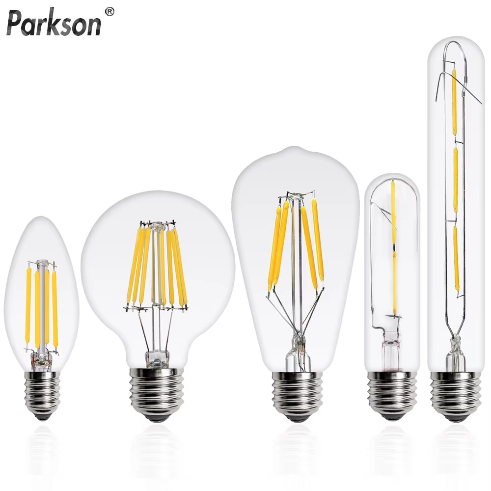 Ampoule LED Edison E14 E27 220V 2W 4W 6W 8W, lampe rétro, bougie à Filament, lustre, pendentif Vintage, décoration de la maison