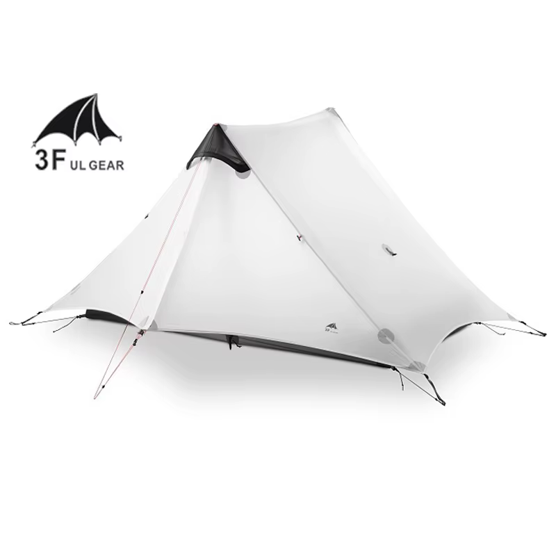 2 3F UL GEAR 2 personnes 1 personne en plein air ultra-léger tente de Camping 3 saisons 4