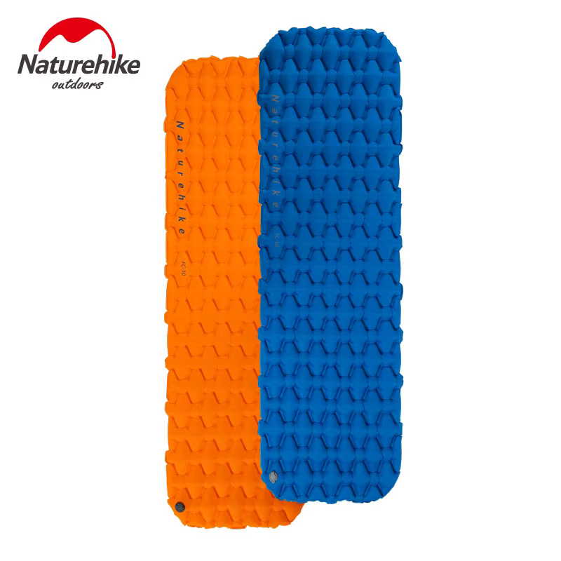 Authentique Naturehike sac à dos coussin de couchage gonflable Camping tapis matelas Durable isolé