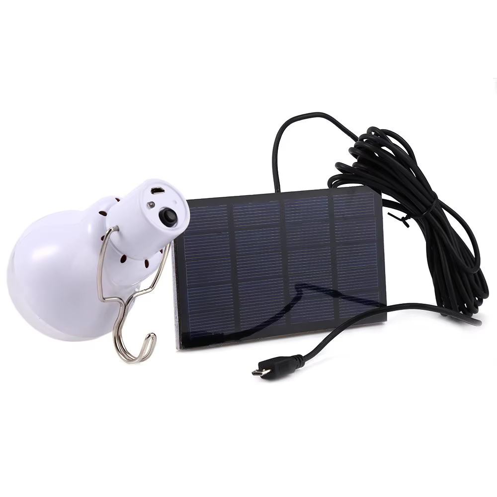 Ampoule LED solaire portable