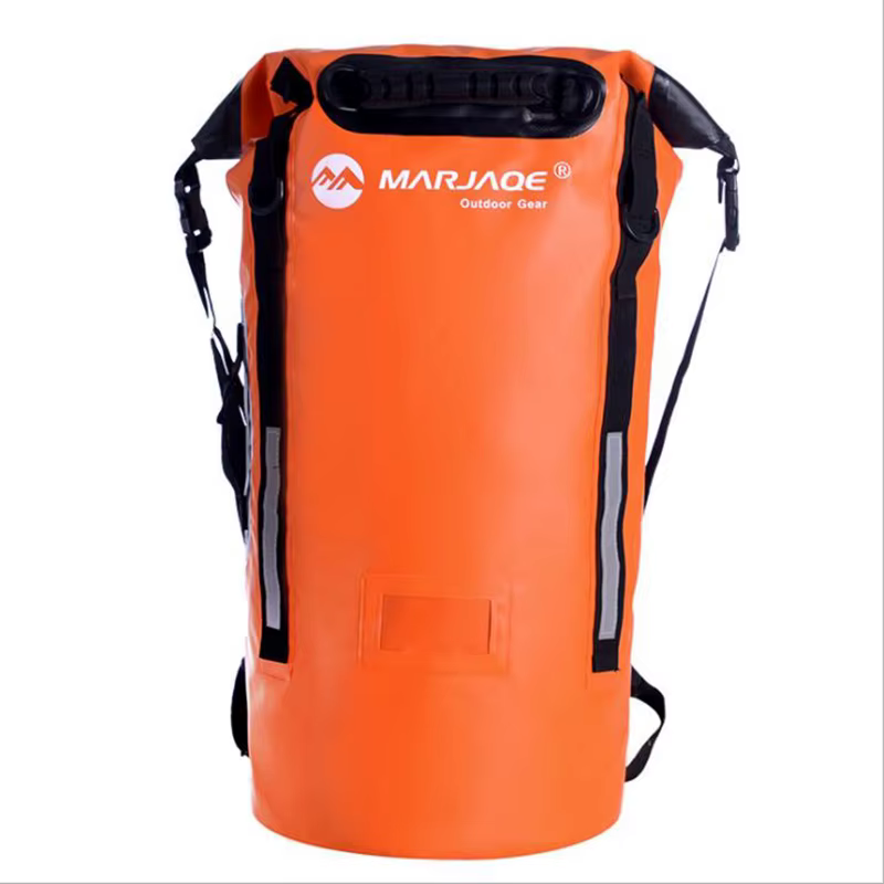 MARJAQE 40L natation sac étanche professionnel Camping en plein air sac sec bouée Mochila Trekking stockage