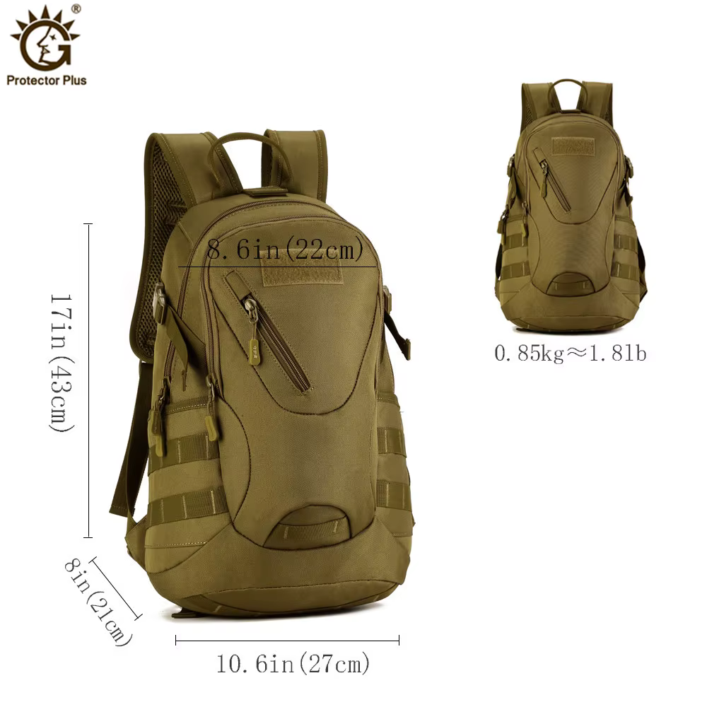 Sac à dos tactique militaire d'extérieur 3D