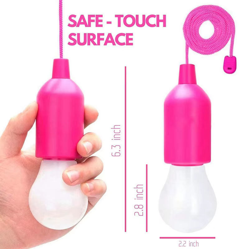 Lampe LED Portable à cordon coulissant