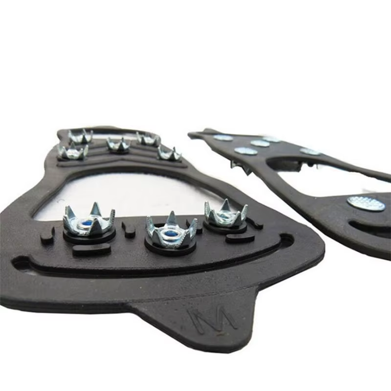 1 paire de crampons d'escalade professionnels à 8 pointes