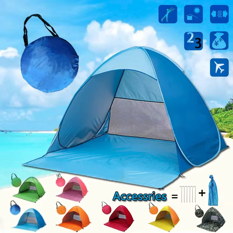 Offre spéciale tente de plage automatique rapide ombre