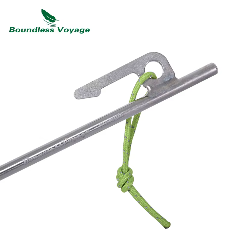 Boundless Voyage-Piquets de tente de camping en titane