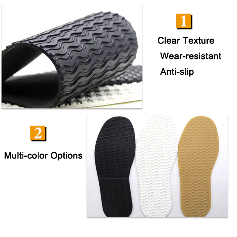 Semelles en caoutchouc pour réparation de chaussures